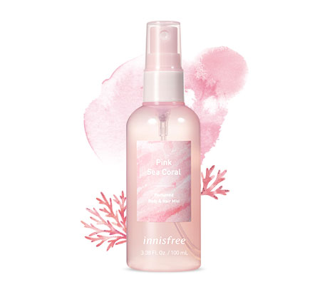 Innisfree-Perfumed Body and Hair Mist-Pink Coral