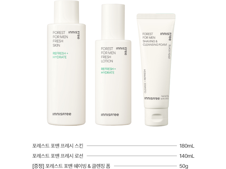 Forest For Men Fresh Skincare Set