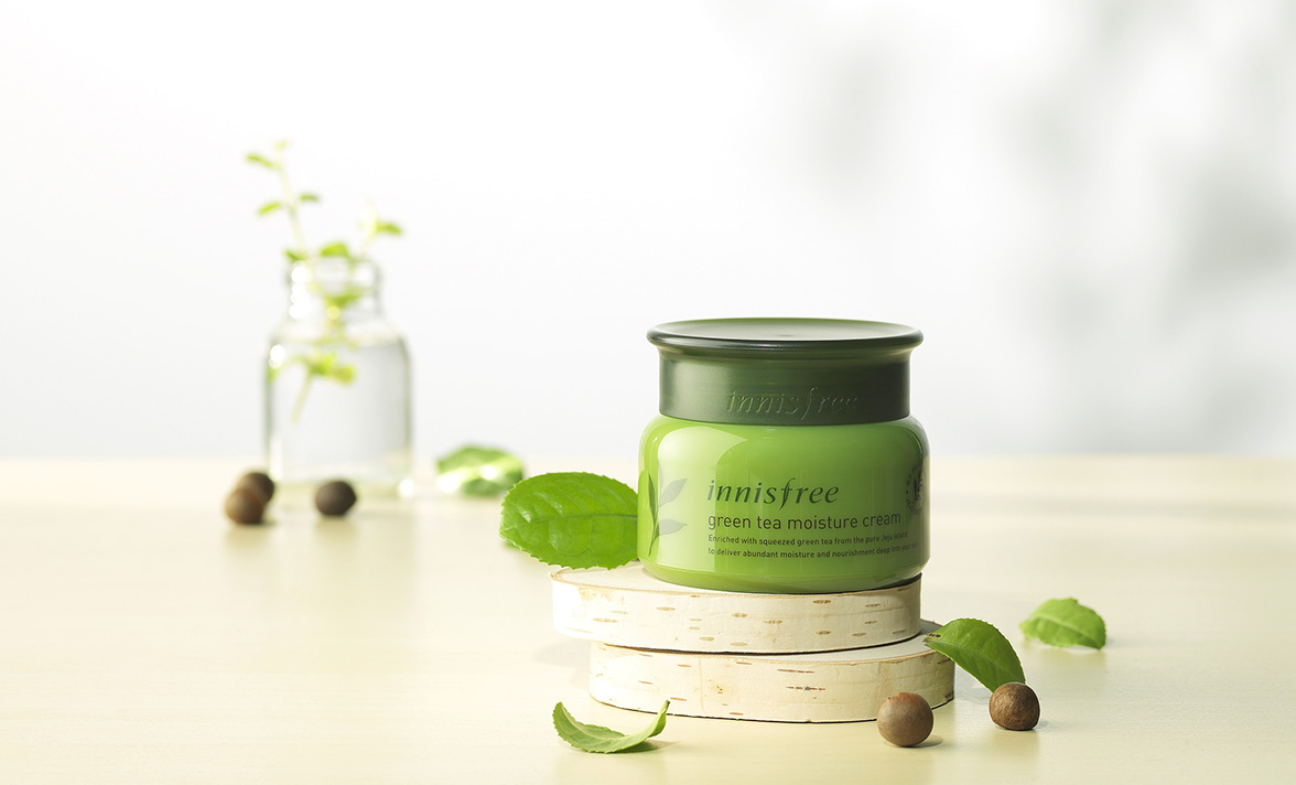 Innisfree - The green tea moisture cream