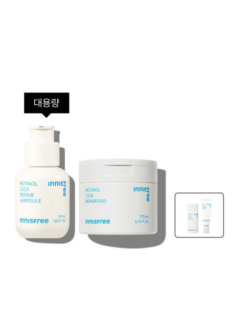 레티놀 시카 흔적 패드 60매 + 앰플 [대용량] 50mL