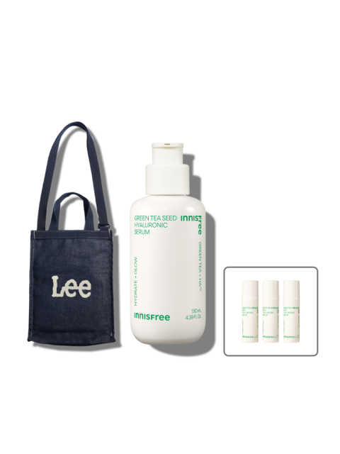 Lee 토트백 + [대용량] 그린티 수분세럼 130mL